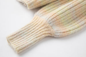 "Freya" Heavy Knit Acrylic Wool Blend Pullover Sweater